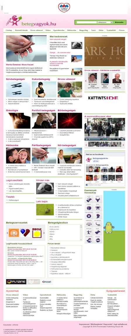 Bemutatkozás Kedves Partnerünk! A Promenade Kiadó Magyarország legnagyobb orvosi lapkiadója, amely 2011-ben ünnepli 15. születésnapját.
