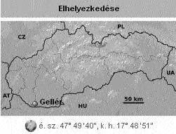 Mássalhangzó-jelenségek Gellér község nyelvjárásában 115 Gellér: 1940 Gellér; 1948 Holiare; 1994-től mindkét nyelven, Holiare Gellér, szerepel. 2. ábra.