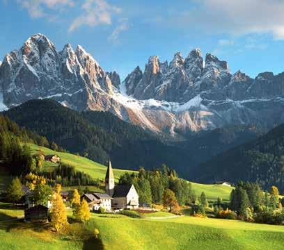 KÖRUTAZÁSOK DOLOMITOK LEGSZEBB TÁJAI 5 nap / 4 éj OLASZORSZÁG 5 NAP Utazás: Busszal