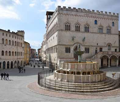 KÖRUTAZÁSOK UMBRIA A SZENTEK FÖLDJE 5 nap / 4 éj 1. nap: Indulás a felszállási helyszíneknél megadott időpontok szerint. Folyamatos utazás rövid pihenőkkel Umbria fővárosába, Perugiába.