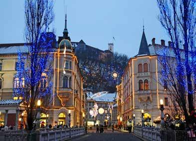 ADVENTI ADVENT TRIESZTBEN LJUBLJANABAN - POSTOJNABAN 3 nap / 2 éj 1. nap: Indulás a felszállási helyszíneknél megadott időpontok szerint.