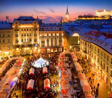ADVENTI ADVENT PRÁGÁBAN ÉS POZSONYBAN 3 nap / 2 éj 1. nap: Indulás Budapestről a felszállási helyszíneknél megadott időpontok szerint.
