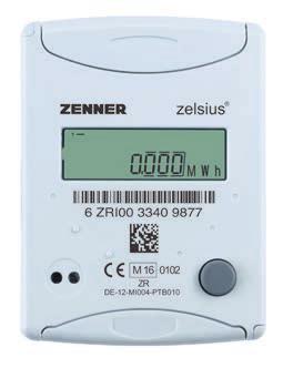 Elektronikus kompakt fűtési és hűtési hőmennyiségmérő mérőkapszulával