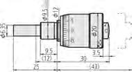 148-35 -6,5 Sík 9,5 mm Sima 29 mm 71 148-36 -6,5 Sík 9,5 mm Rögzítővel 6 29 mm 71 148-313 -6,5