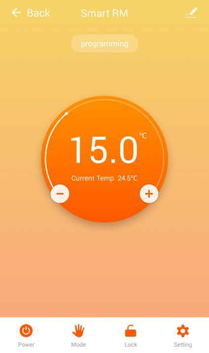 Majd a készüléken a SET és OK gomb egyszerre nyomásával állítsa be, hogy a következő ikon villogjon. Nyomja meg a Confirm indicator icon rapidly blink feliratot, majd írja be a Wifi jelszavát.