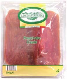 PROSCIUTTO CRUDO 500 g/db