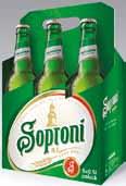 BÁRPULTUNKBÓL BORSODI SÖR alk.: 4,6% V/V 153, 54 195,- 1 l: 390,- gyűjtő ár: 4680,- SOPRONI SÖR alk.