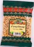 KAPROS VAGY BORSOS ÍZESÍTÉSSEL) 140 g/zacskó MOGYI PÖRKÖLT, SÓS MANDULA 70 g/zacskó