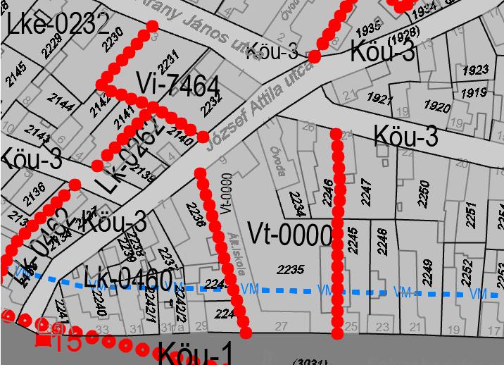 A beruházással összefüggésben a jelenleg a 2234 hrsz-ú telken lévő főzőkonyha átépítése is felvetődik, mivel a főzőkonyha korszerűtlen, elavult, és a hatályos jogszabályok szerint sem mindenben