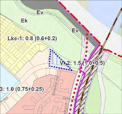 Építési övezet, övezet jele Terület m 2 Szintterületi mutató megengedett legnagyobb értéke Építhető szintterület m 2 Szmá Szmp általános parkoló Vi-2/IV-9/15 3 227,2 1,0 0,5 3 227,2 1 129,52