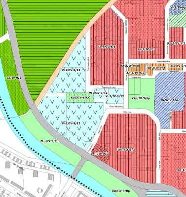 általános parkoló Vi-2 105 766 2,5 1,0 264 415,1 105 766 370 181,1 Építési övezet, övezet jele Terület m 2 Szintterületi mutató