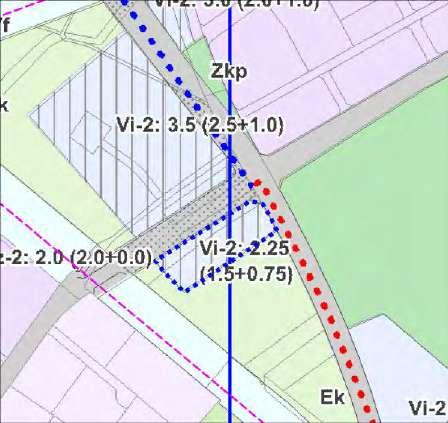 13837,5 6918,75 20756,25 Építési övezet, övezet jele Terület m 2 Szintterületi mutató megengedett legnagyobb értéke Építhető szintterület m 2 Szmá Szmp általános parkoló