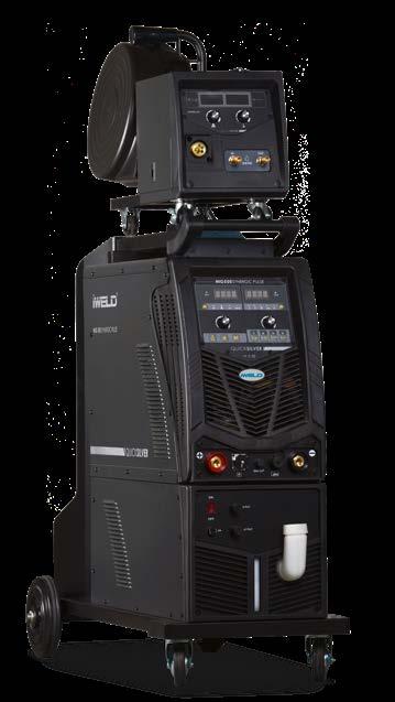 MIG/MAG DIGIT L DIGIT L PULSE MIG 500 SYNERGIC DOUBLE PULSE Multifunkciós, szinergikus vezérlésű, dupla impulzusos MIG/MAG hegesztőgép, dupla görgőpáros, hordozható huzaltoló egységgel és vízhűtéssel.