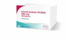 .0. Rövidített alkalmazási előírás Levetiracetam STADA 500 mg filmtabletta Javallat: monoterápiában újonnan diagnosztizált epilepsziában szenvedő, 6 éves kor feletti felnőttek és serdülők másodlagos