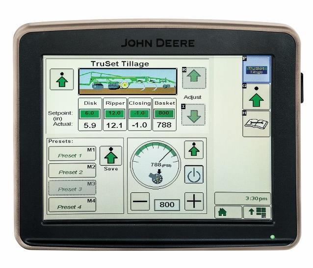 Arc Gis Talajtömörödöttség mérés - Penetrométer Alapművelő gép John Deere 2730 Aktív mélységszabályzás TruSet