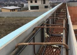 Thermoring Thermoring hőszigetelt koszorúzsalu Rostcementlapból készülő masszív, előregyártott koszorúzsalu elem 50