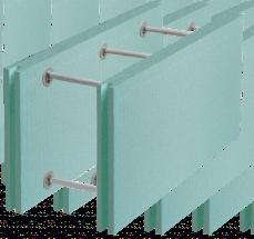 Thermostrip Thermostrip hőszigetelő sávalap zsalu Beton-vasbeton sávalapok zsaluzásához gyártott, lapraszerelt hőszigetelő táblák.