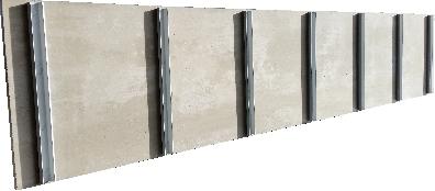 Betobord Betobord födémszélzsalu elem Rostcementlapból készülő, zsaluzatra szegezhető
