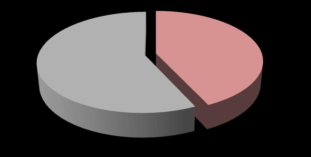 2.Melléklet: Az Eredményekből kimaradt ábrák Válaszadók nemek szerinti eloszlása 57% 43% Nő Férfi E szerint