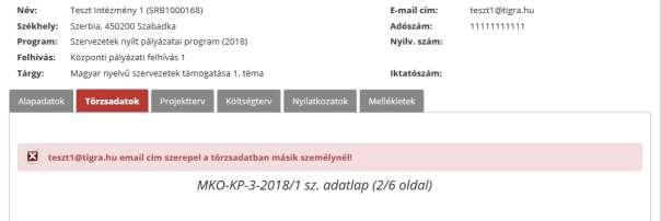 Másik bankszámla adatai az Új számlaszám hozzáadása gomb megnyomását követően rögzíthetők. Az Elsődleges számla?
