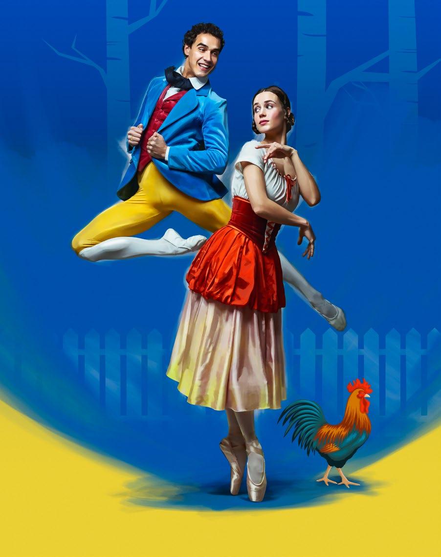 Sir Frederick Ashton / Ferdinand Hérold A ROSSZUL ŐRZÖTT LÁNY (97) La fille mal gardée (960, London) Nemcsak igényesen szórakoztató, hanem a megújult, pompás jelmezeknek és az aprólékosan, finoman
