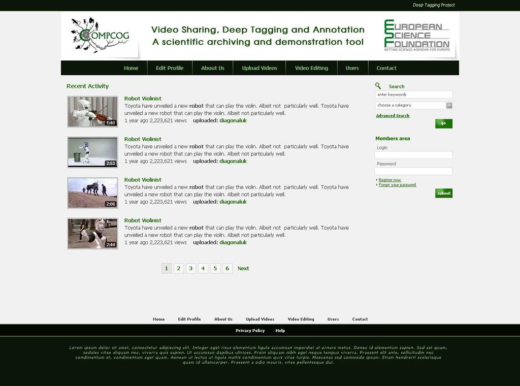 The making of Behavioural Video Protocols http://cmdbase.