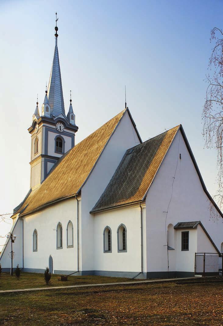 TYACHIV Reformierte Kirche DE Der Name von Tyachiv wird 1308 zum ersten Mal erwähnt, seine Bewohner befassten sich mit Salzbergbau. 1329 erhielt der Ort die Privilegien von König Karl Robert.