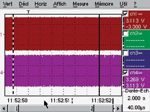 Des accès directs, une navigation intuitive L ergonomie Windows-like simplifie l appropriation - réputée difficile - de l oscilloscope par l utilisateur.