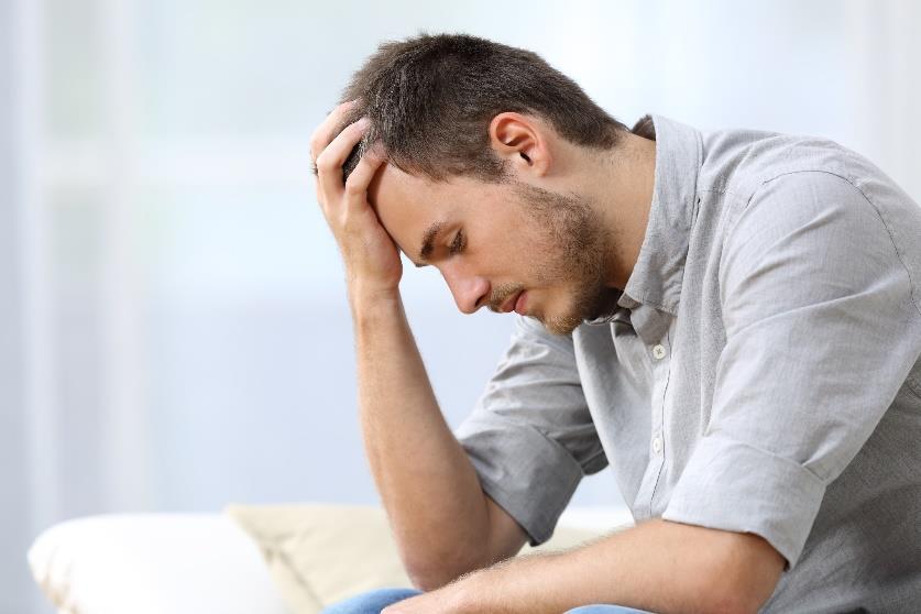 Lelkileg mi történhet, mi segít? Férfiak: tünetmentesnek mutatják magukat, ugyanakkor kimutatható a diagnózis után a megnövekedett szorongás, és a depressziós panaszok.