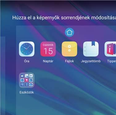 Az alkalmazásfiók használata alkalmazások tárolásához Egy helyen szeretné tárolni az alkalmazásait a főképernyőn,