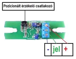 SENS-Ex TG/A-C- -S Katalitikus érzékelők jelátalakítójának bekötése.