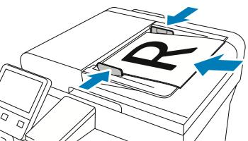 Xerox alkalmazások Egyoldalas, többoldalas vagy kétoldalas dokumentumokhoz használja a kétoldalas automatikus dokuadagolót. Távolítsa el a tűző- és gemkapcsokat a lapokról.