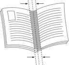 Nyomtatás Windows rendszeren a Füzetelrendezés funkció az Oldalelrendezés lapon található. Az Oldalelrendezés funkció a Dokumentumlehetőségek lapon érhető el.