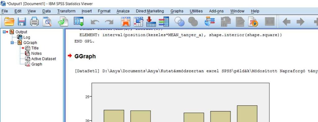 Output Viewer (Eredmény