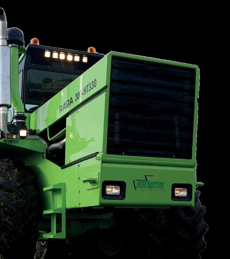 Múltból a jövőbe A Rába-Steiger HT-300 egy újgenerációs nehéz, talajművelő mezőgazdasági erőgép, mely a Huntractor Kft. fejlesztéseként jött létre.