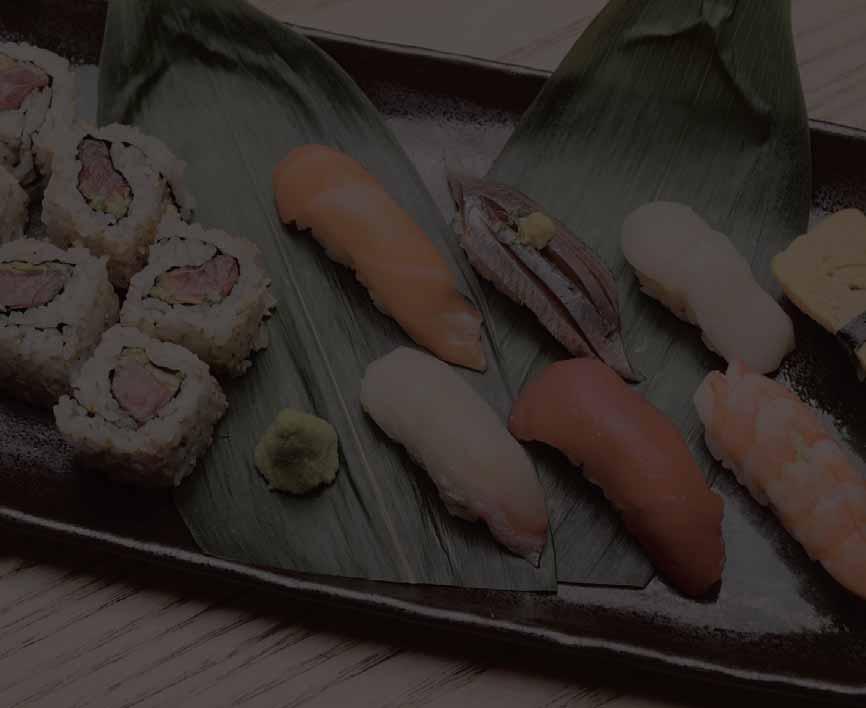 Sushi-válogatás Matsuhisa