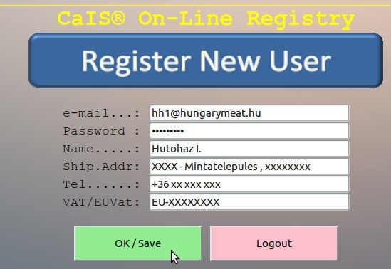 Bejelentkezéshez gépeljük be a Username mezőbe a felhasználónevet, a Password mezőbe (un.