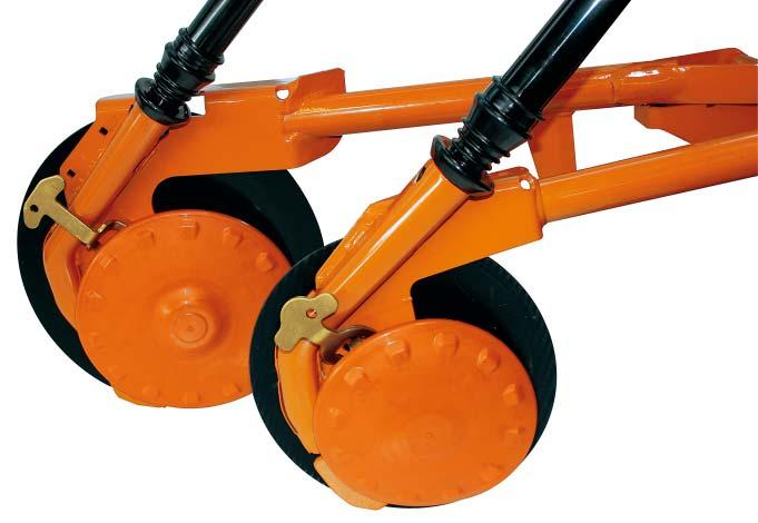 Fordulás és szállítás A RoTeC + -csoroszlya és a III-S ferde magtakaró pálca 400 mm csoroszlya tárcsaátmérœvel és akár 50 kg csoroszlyanyomással biztosítja a vetœmag optimális talajba helyezését akár