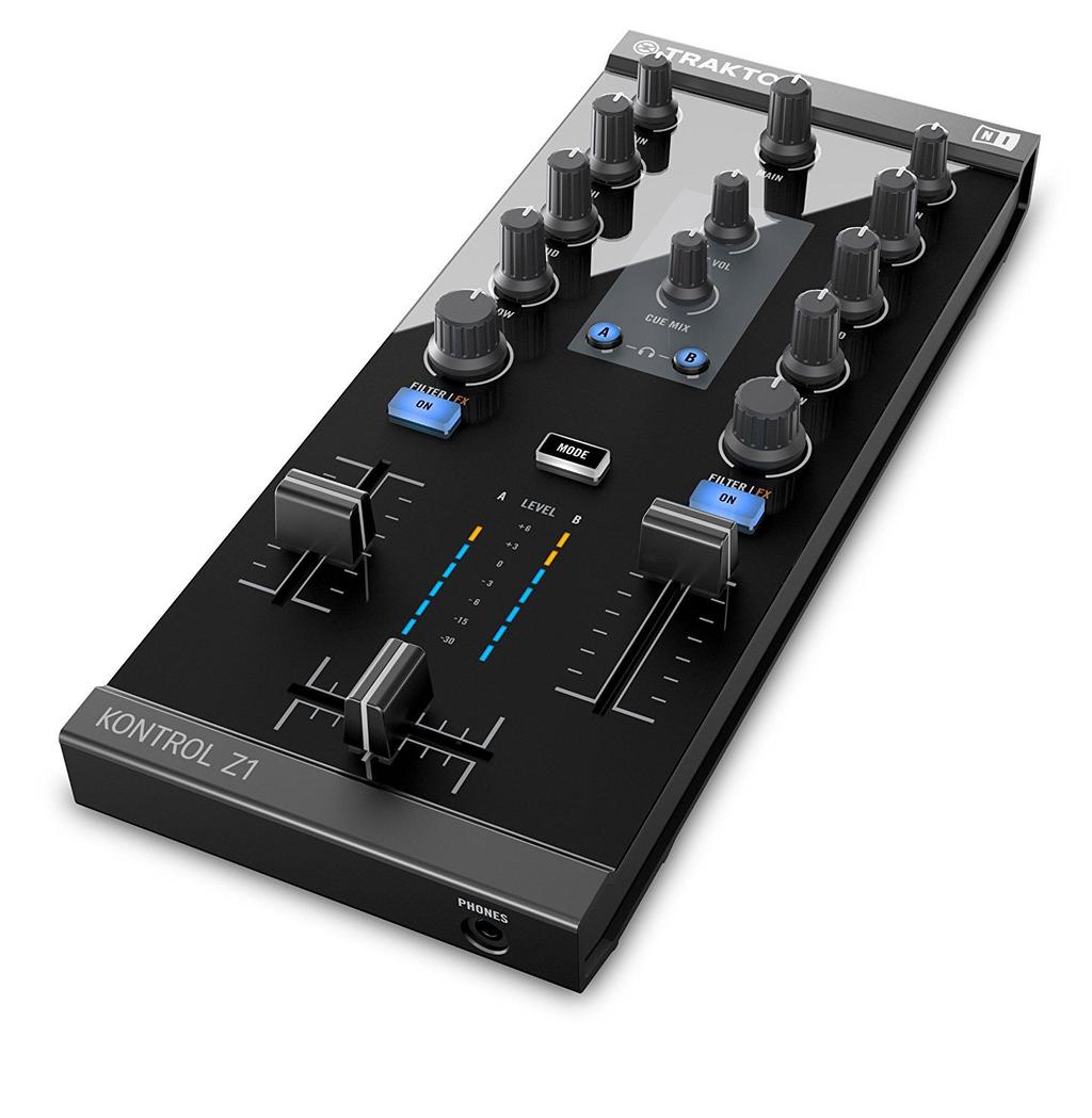 2. Easily transferable, available mixer, mainly for playing electronic music and facile mixes: Leicht übertragbar, verfügbarer Mixer, vor allem für