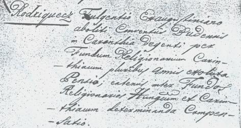 közé. Innen küldte nyugdíjára vonatkozó kérvényét a Kancelláriának.