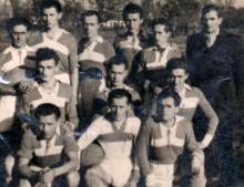 ] Szuchovszky Bertalan, felesége Benkó Erzsébet és leányuk Szuchovszky Éva. 1928. Szuchovszky Bertalan, felesége Benkó Erzsébet és leányuk Szuchovszky Éva. Kaposvár. 1931.