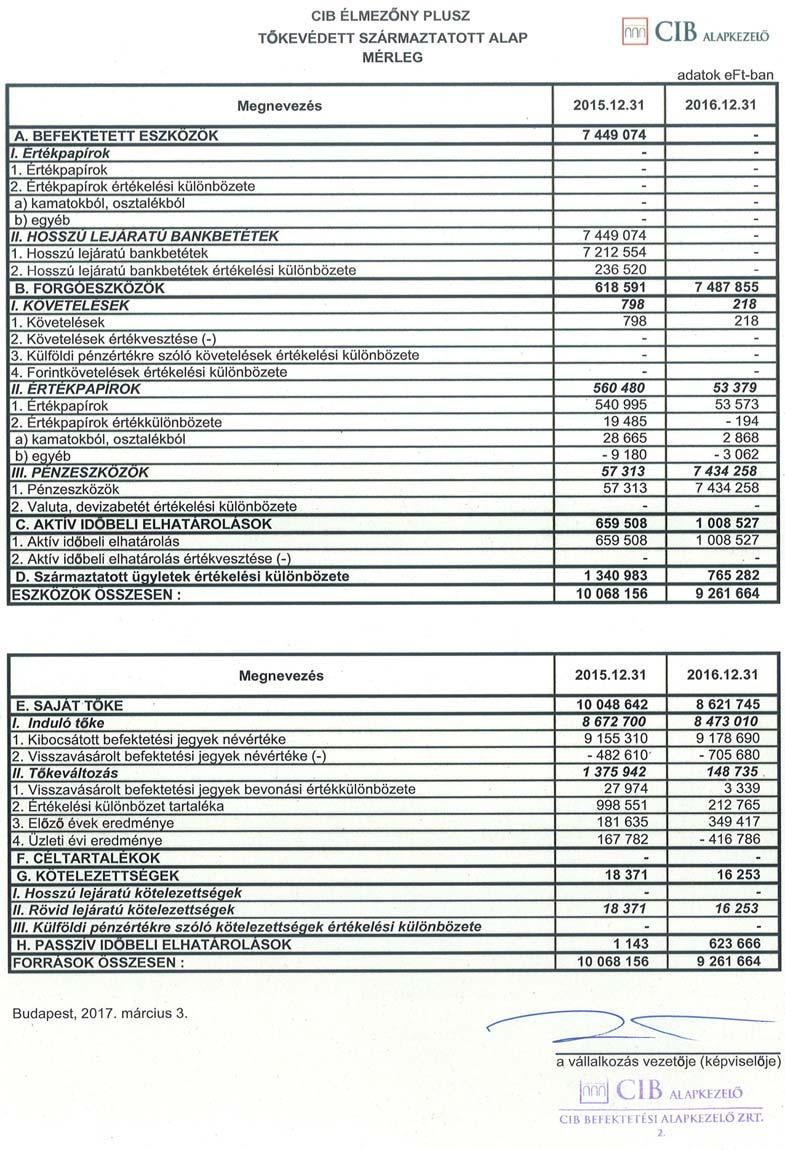 9. Az Alap könyvvizsgáló által