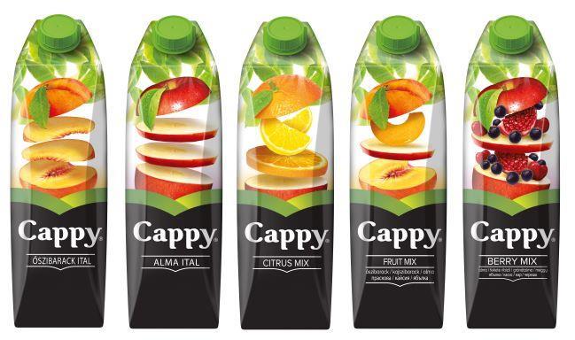 Cappy gyümölcsitalok: Tetra Pak csomagolás és új ízek A Tetra Pak csomagolású, kartondobozos gyümölcsitalok között is megjelentek a Coca-Cola HBC Magyarország Cappy termékei: a közkedvelt alma és