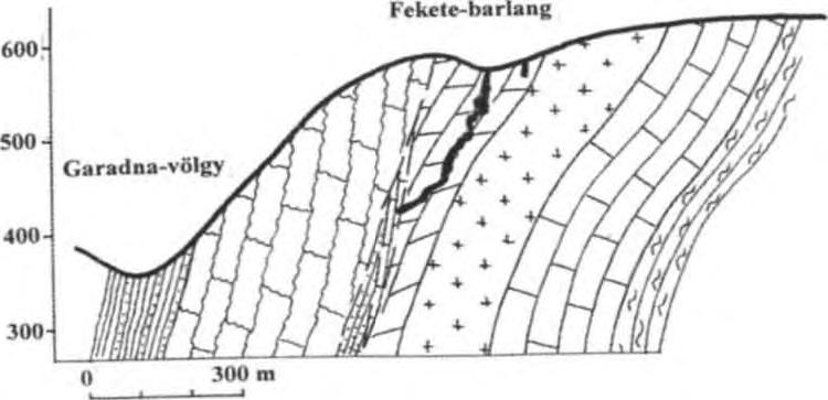 Fekete-barlang nyomjelzéses vizsgálata Az 1973-ban feltárt Fekete-barlang bejárata 568 m tszf. magasságban nyílik a Tekenős-völgyben.
