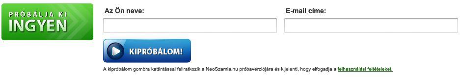 Szolgáltatói adatok Az NeoSzámla.hu online számlázó program készítője és üzemeltetője a KontorNET Bt. (9081 Győrújbarát, Fő u. 45. Adószám: 22389426-2-08 Cg.:0806013458).