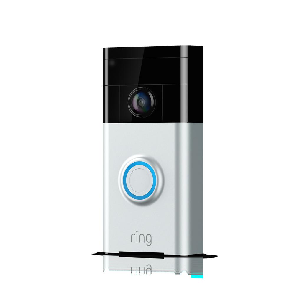 Video Doorbell Szatén shown nikkel