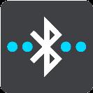 2. A Főmenüben válassza a Beállítások, majd a Bluetooth kapcsolatok lehetőséget. Ha van csatlakoztatott telefon, megjelenik a Bluetooth-beállítások képernyő. 3. Válassza ki a telefonja nevét. 4.