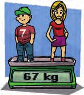 ... b) Hány éves volt anya, amikor Janka született?... c) Hány éves volt Dédi, amikor anya született?... 8 Három gyerek páronként mérlegre állt.