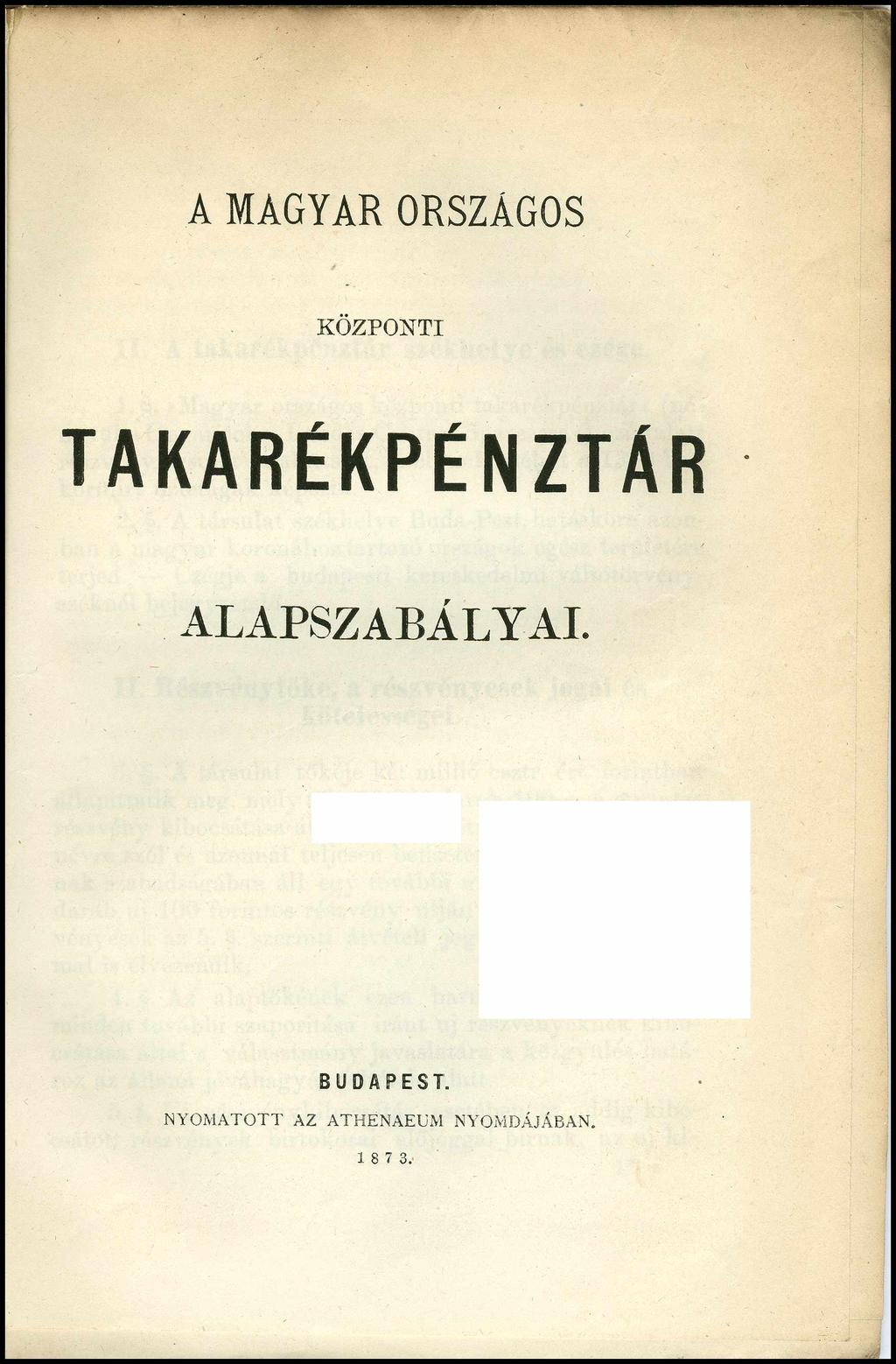 A M A G Y A R ORSZÁGOS K