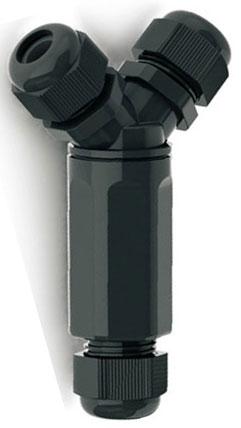 Professional, IP68 Waterproof outdoor Cable Connectors for water proof instalations 0 Ft Professional IP68 Waterproof outdoor Panel or Cable Mount Socket + Plug with socket (GLAND) M20x1.